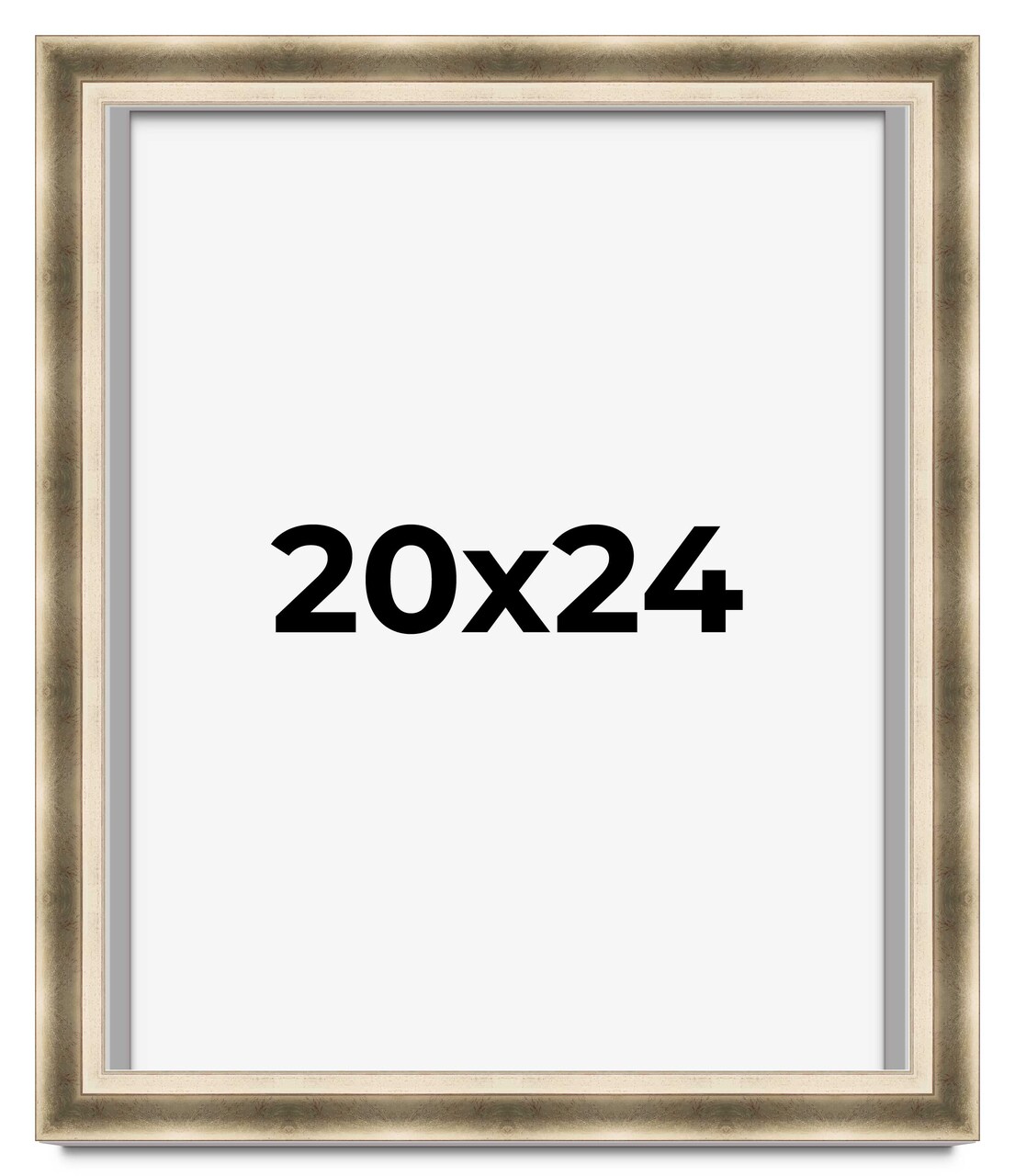 20x24 Deep Shadow Box Picture Frame with UV-Resistant Acrylic & Acid Free Backing, Available in 4 Finishes - Gold, Silver, Brown, White